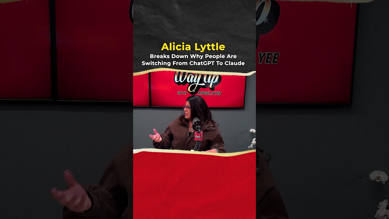 Alicia Lyttle Breaks Down Why People Are Switching From ChatGPT to Claude