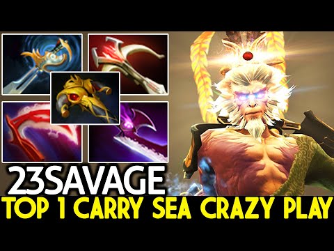 23SAVAGE [Monkey King] Top 1 Carry SEA Pick His Master Hero Dota 2
