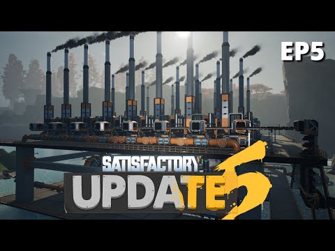 We have POWER! Coal Generator Setup - Satisfactory Update 5 [EP5]