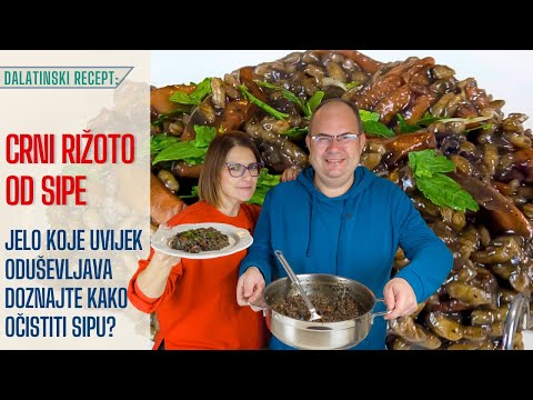 CRNI RIŽOTO OD SIPE: Tradicionalni recept. Kako očistiti sipu bez nereda? (2026)