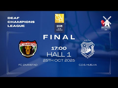 Futsal U21 2025 | FINAL 1/2 | F.C. ZAANSTAD vs C.D.S. HUELVA