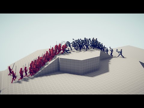50x SAMURAI vs 30x SECRET UNITS - TOTALLY ACCURATE BATTLE SIMULATOR | TABS