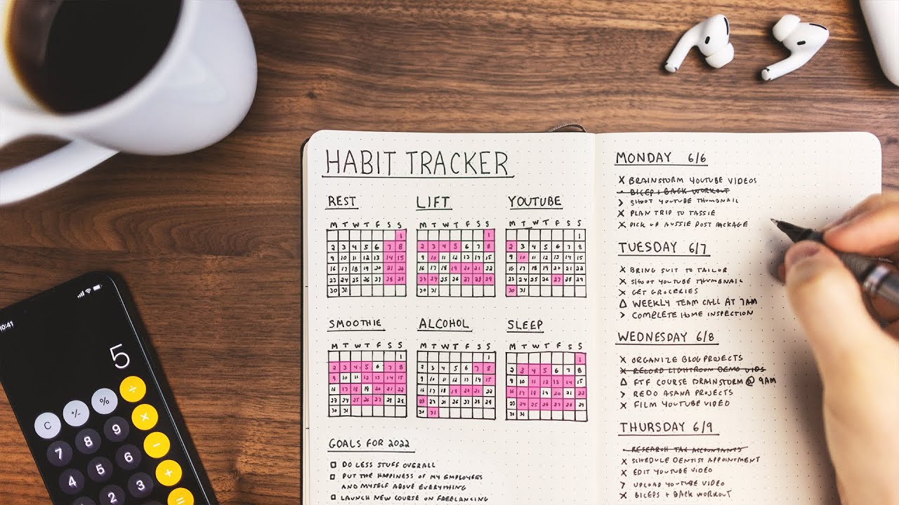 I tried bullet journaling for 30 days