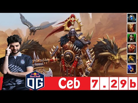 [DOTA 2] OG.Ceb the BEASTMASTER [OFFLANE] [7.29B]