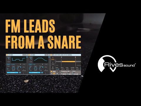 Psytrance FM leads from a snare in Ableton Live!