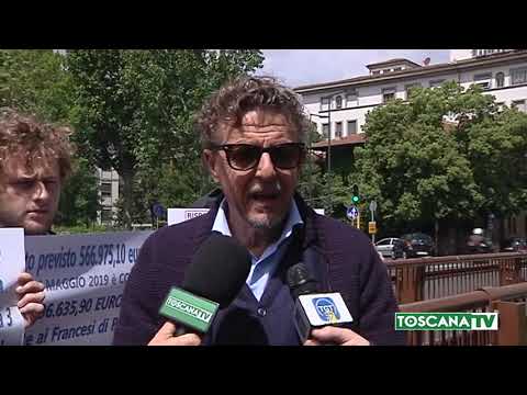 2019-05-15 FIRENZE - TRAMVIA, FDI,PONTE BAILEY NON ANCORA RIMOSSO DA 2018