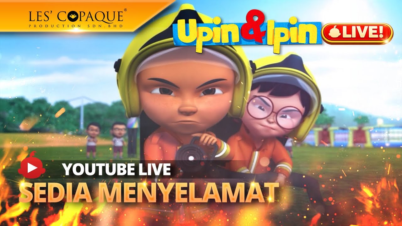 [LIVE] Upin & Ipin - Sedia Menyelamat