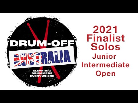 Drum Off AUSTRALIA 2021 Finalists Solos - Full Version