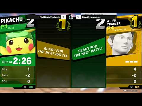 DDD 33 SSBU Doubles Semi-Finals DirtDank/Bulbasir vs. Jinx/Creamsicle