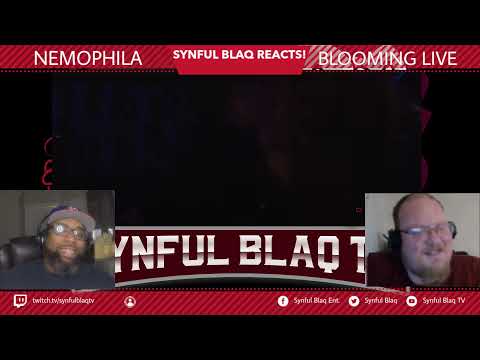 NEMOPHILIACS Stand Up! Synful Blaq Reacts - NEMOPHILA - BLOOMING {Live}