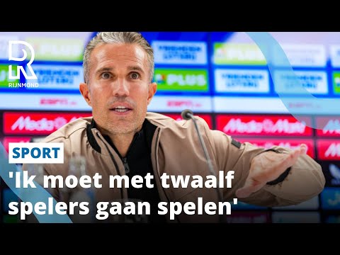 Van Persie vindt rode kaart tegen Heerenveen onterecht | Rijnmond
