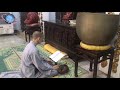 🇻🇳 THAILEX VDO Buddhist Monk Chanting and Beating Wooden Fish
