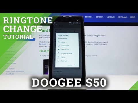 How to Change Ringtone in DOOGEE S50 – Personalize Sounds