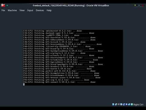 FreeBSD KDE 5 Plasma Desktop Install (so easy, lol)