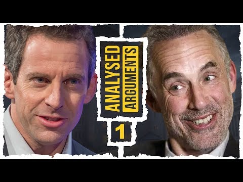 Jordan Peterson vs. Sam Harris (Vancouver, 1): Analysed Arguments