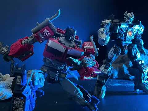 Optimus Prime VS. Galvatron TRANSFORMERS STOP MOTION