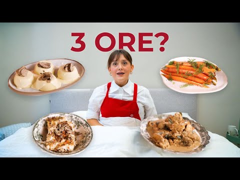 Ho preparato un MENU COMPLETO per NATALE in SOLO 3 ORE - DIFFICILE