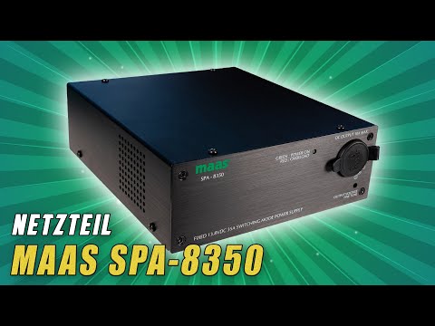 Maas SPA-8350 ⚡ Top 35A Netzteil für Funkamateure