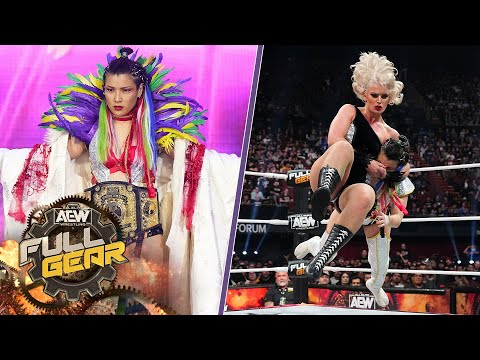 FULL MATCH: Toni Storm vs Hikaru Shida for the AEW Women's World Title! | Full Gear 2023