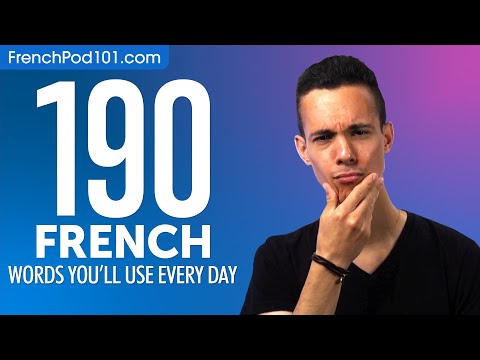 10 French Words You ll Use Every Day Basic Vocabulary 41