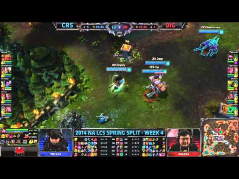 CRS vs DIG - 2014 NA LCS W4D1