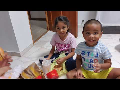 AleesyaAaryan McDonalds Time!