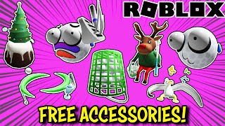 7 FREE UGC ITEMS! - Reindeer, Pudding Hat, Golf Ball Aura & More! - Just Swing (Roblox)