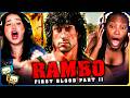RAMBO FIRST BLOOD PART II 1985 Movie Reaction RAMBO Sylvester Stallone Richard Crenna