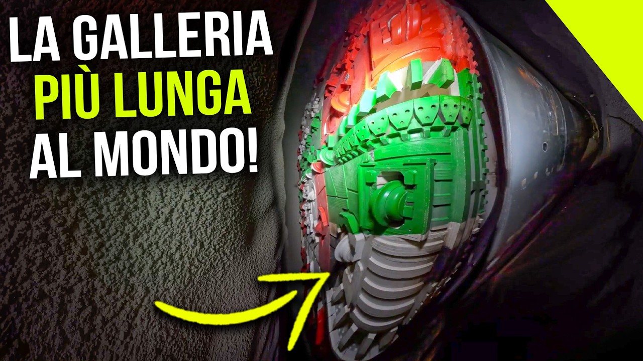 DENTRO la GALLERIA SOTTERRANEA più LUNGA al MONDO: si trova in ITALIA!