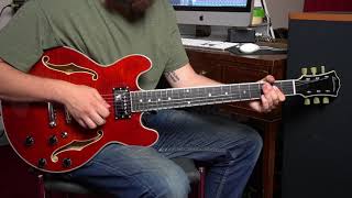 Video thumbnail for Eastman T484 Archtop Electric Guitar Demo by Ian Meadows