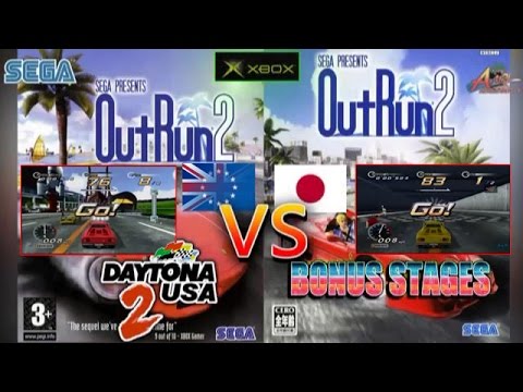 Outrun 2 (Daytona USA 2 stages) Japanese Vs Western differences - Xbox