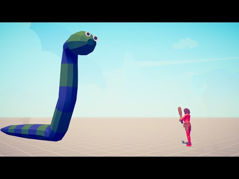 TITANOBOA vs EVERY UNIT - Totally Accurate Battle Simulator TABS