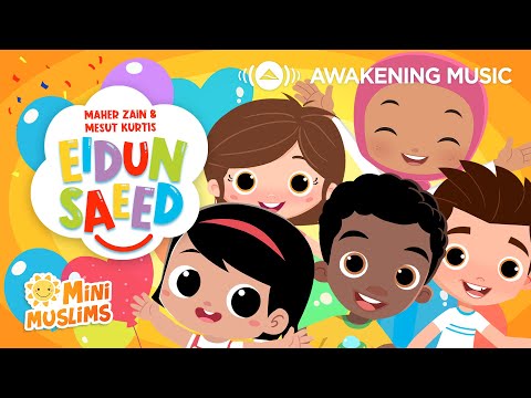 Eidun Saeed with Maher Zain & Mesut Kurtis ☀️ MiniMuslims