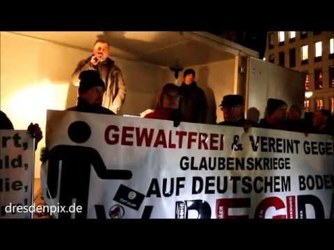 Komplett und ungekürzt: Über 10.000 Menschen zur Pegida am 16.02.2015 vor der Frauenkirche