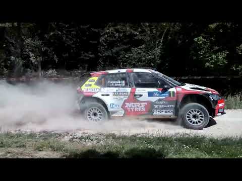Rally dell'Adriatico 2022,Crash di Andreucci(shakedown)