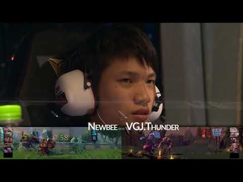 Newbee vs VG.J Thunder Game 2  - The Bucharest Major Semifinals