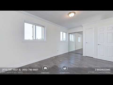 Home for sale at 4 Trewartha Crescent, Brampton, ON L6Z 1X4