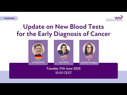 video:Update on New Blood Tests for the Early Diagnosis of Cancer