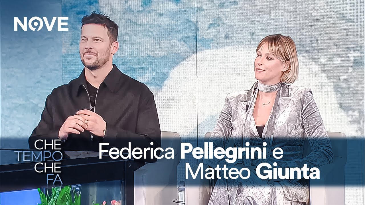 L'intervista a Federica Pellegrini e Matteo Giunta | Che tempo che fa
