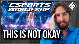 Why I will not Cover or Watch the Esports World Cup