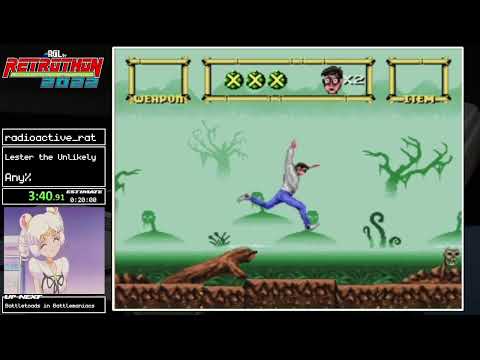 RGLtv Retrothon 2022 - (008) Lester the Unlikely (any%) by Radioactive_rat
