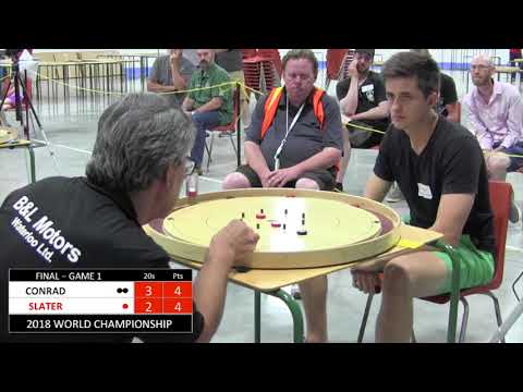 Crokinole 2018 World Championship Final - Conrad v Slater