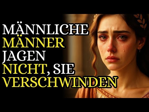 Männliche Männer jagen nicht, sie verschwinden ~ Angewandter Stoizismus