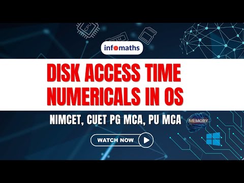 Disk Access Time Numericals in OS | NIMCET, CUET PG MCA, PU MCA