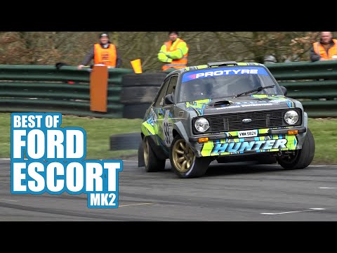 Best of MK2 Ford Escort Rally | Crash | Action