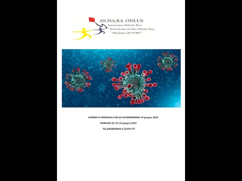 GIORNATA MONDIALE DELLA SCLERODERMIA 29 giugno 2020