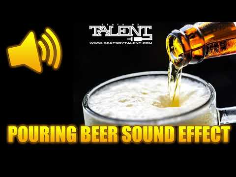 Pouring And Opening Beer Bottel - Sound Effect [FREE]