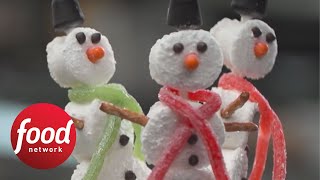 How to Make Marshmallow Snowmen | Food Network