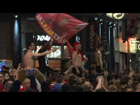 Football/Champions League: fans celebrate in Liverpool streets | AFP