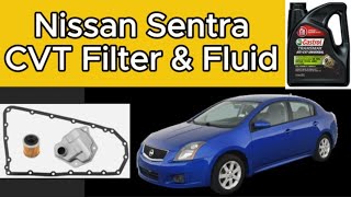 Nissan Sentra CVT Transmission Filter Replacement
